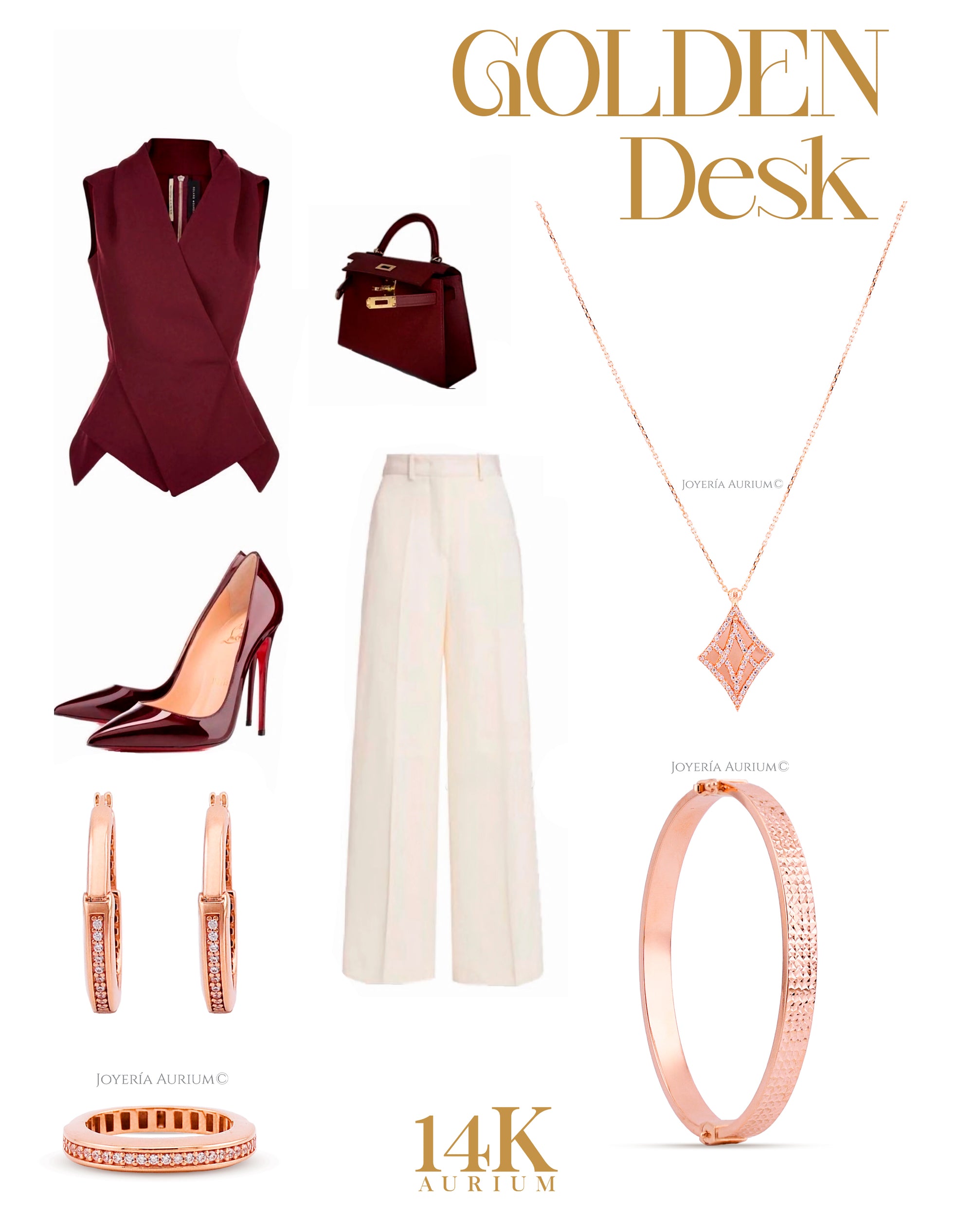 GOLDEN DESK