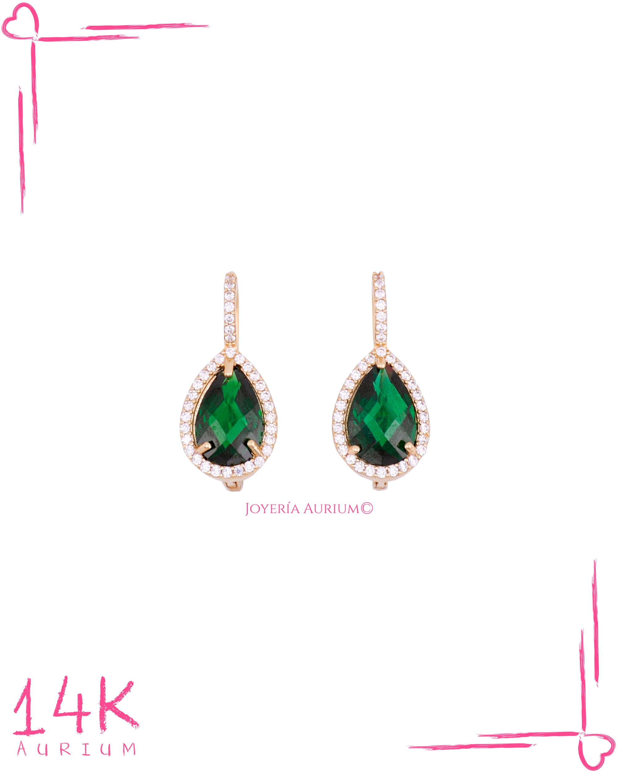 Aretes De Oro