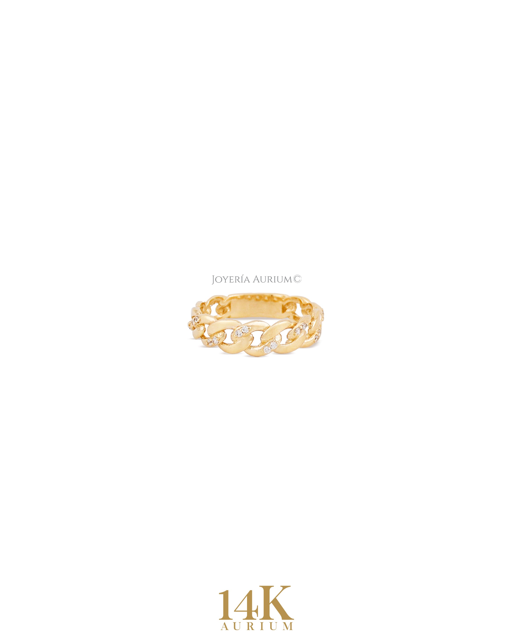 Anillo Entrelazado 14K