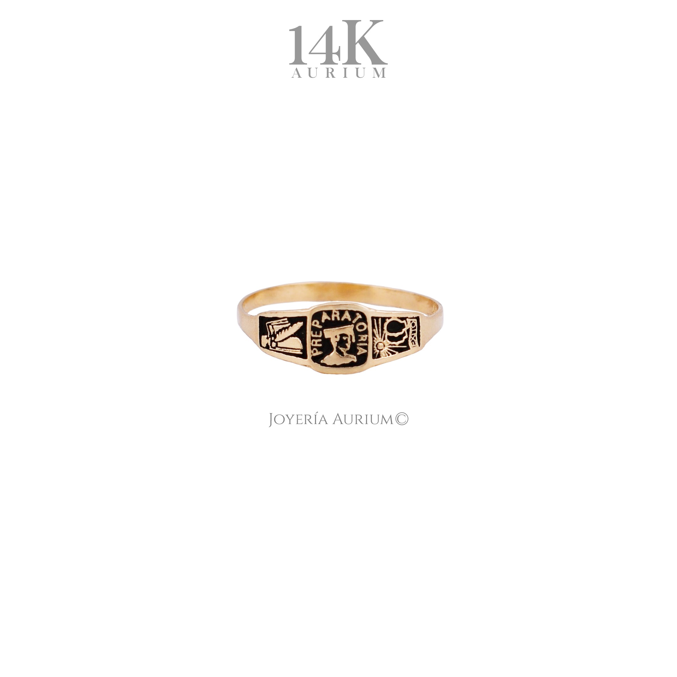 Anillo De Graduación Preparatoria