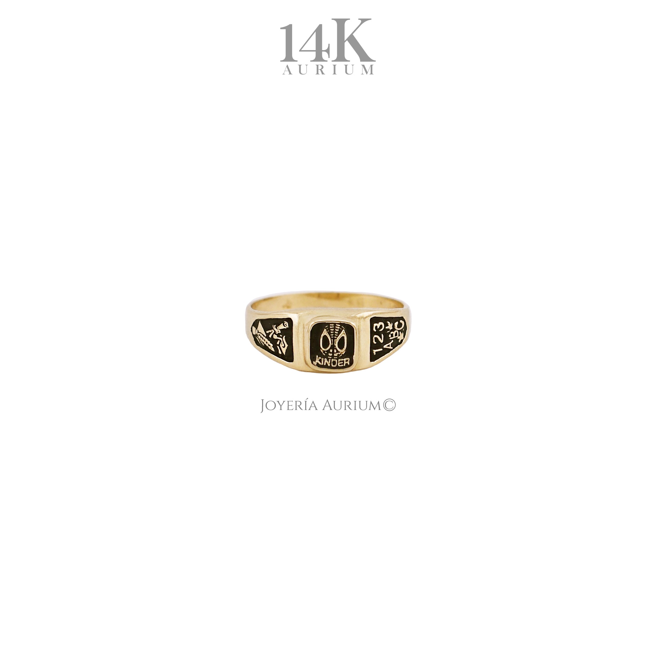 Anillo De Graduación Kinder