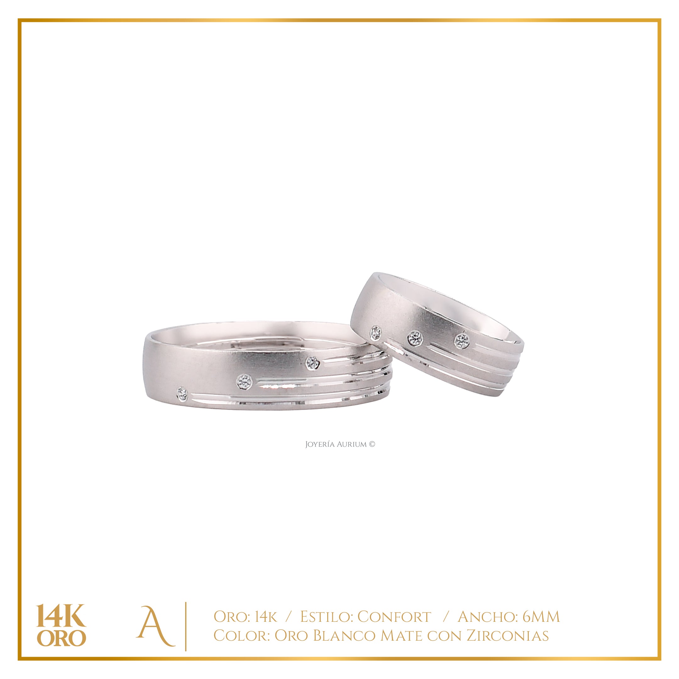 Argollas De Matrimonio Modelo 17
